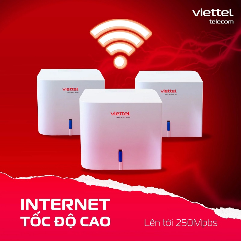 Đăng ký lắp mạng Viettel Hải Phòng khách hàng có cơ hội nhận bộ thiết bị Home Wifi cao cấp
